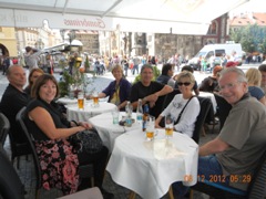 Lunch in Prague!  Go out and explore!