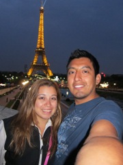 Jessica and Jesus Honeymooning in Europe