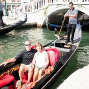 Venice, Italy with Bob and Chris on the Gondola Ride!