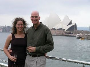 Scott Berwanger and Karen Strabel in Australia