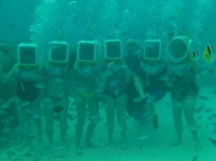 Aqua Safaris are a highlight in Tahiti