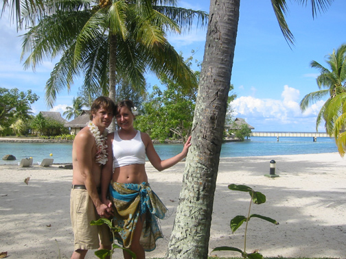 Laura and Luke Leonard loved their Tahitian Honeymoon